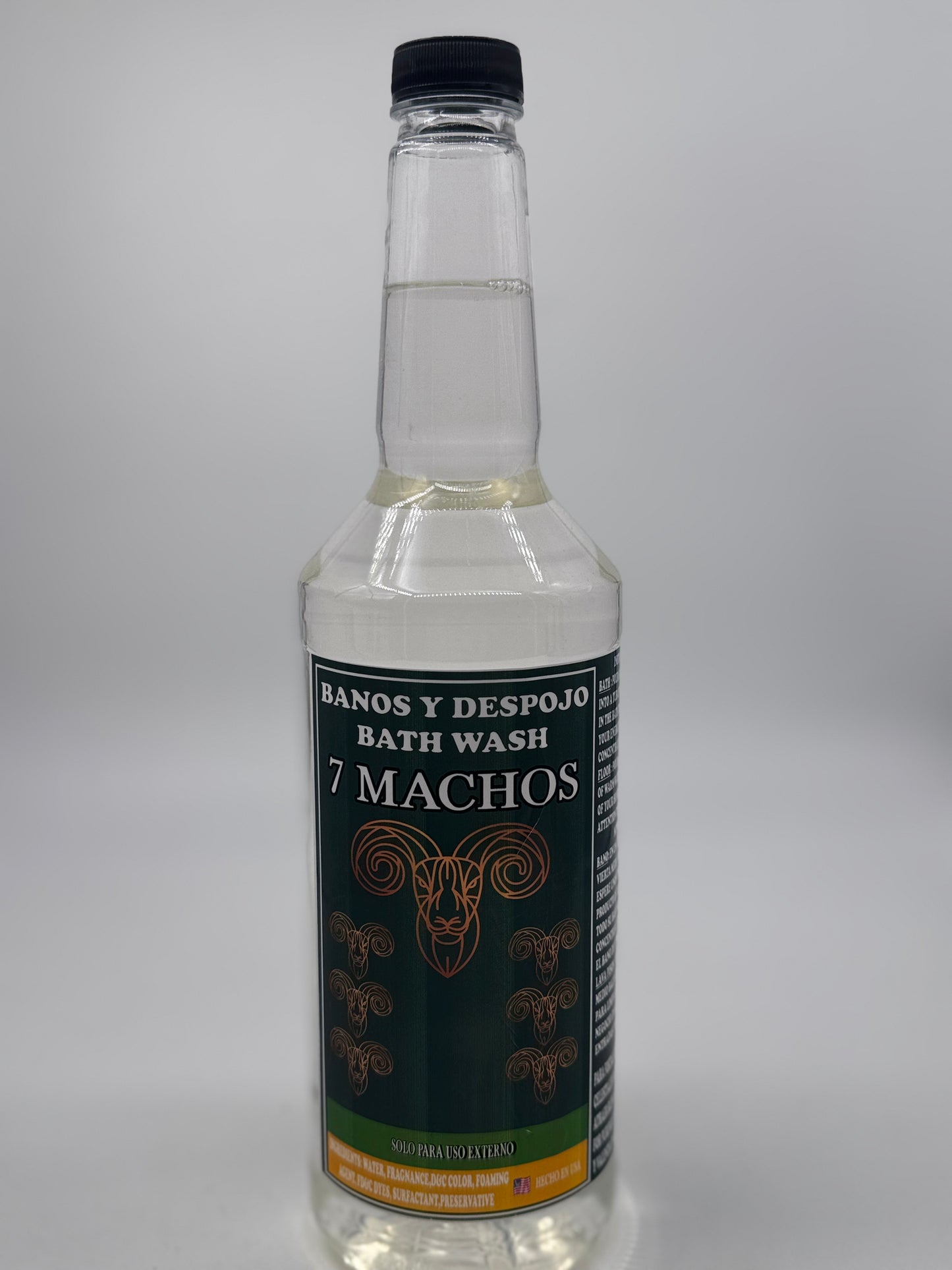 Banos 7 Machos Bath Wash 1 Litro