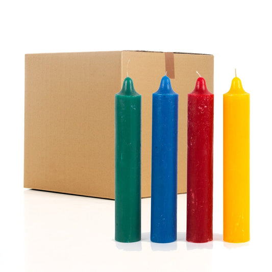 9"  Jumbo Candle (Various colors)