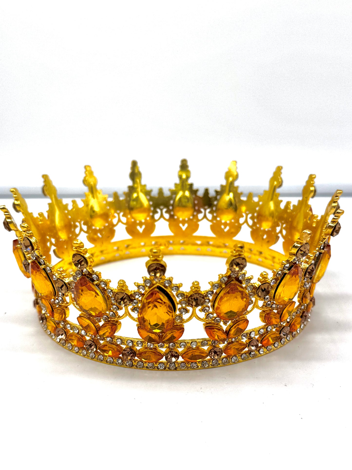 Oshun Crown 2 Gemstone gold 6"
