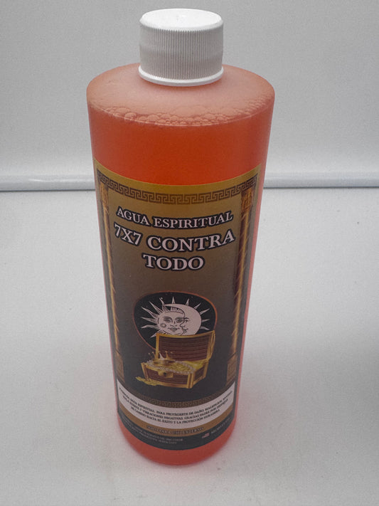 Agua Espiritual 7x7 Contra Todo 16 oz.