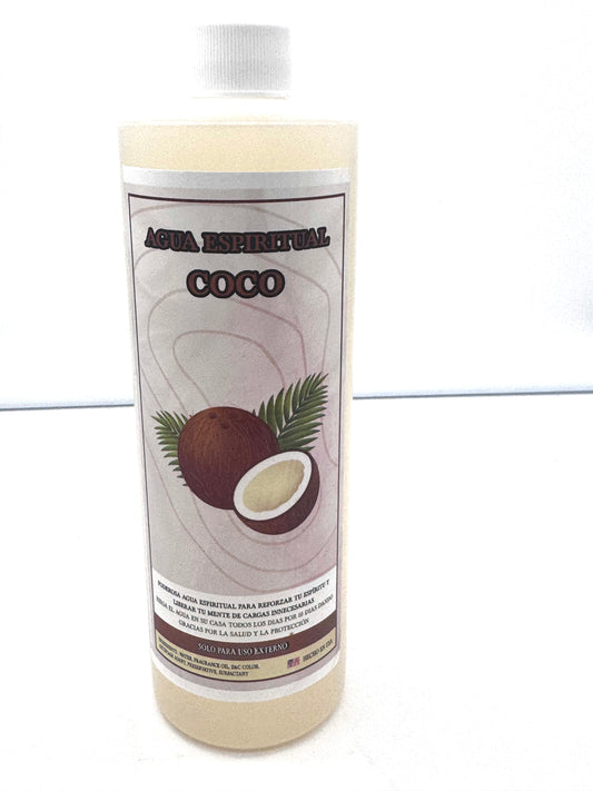 Agua Espiritual Coco 16 oz