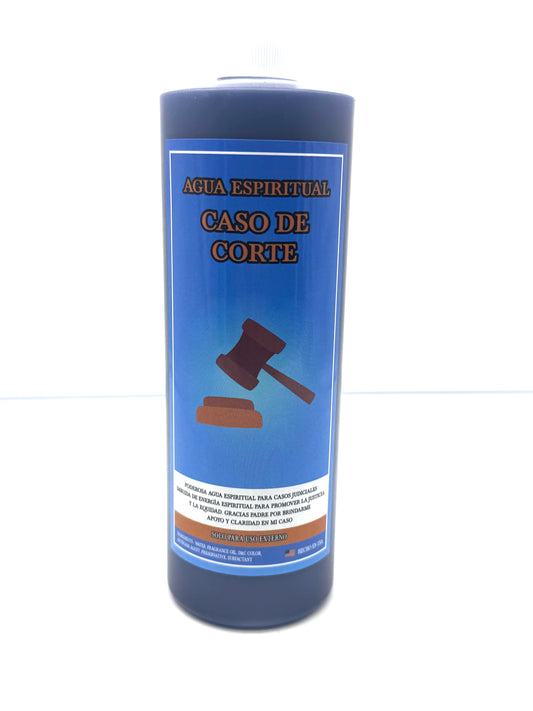 Agua Espiritual Caso De Corte 16 oz.