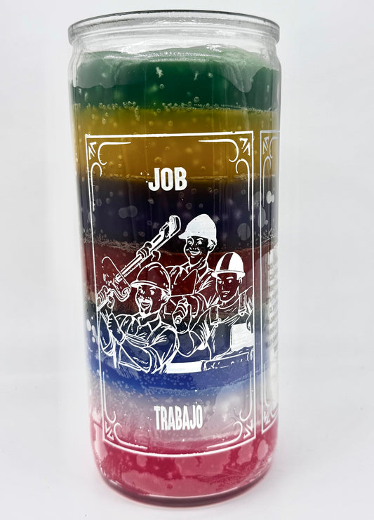 14-Day 7-Color Candle Job Trabajo