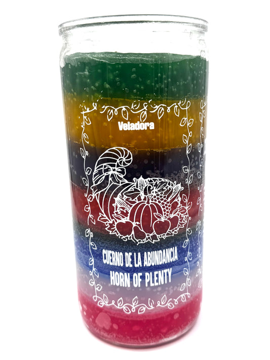 14-Day 7-Color Candle Cuerno de la Abundancia