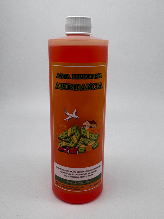 Agua Espiritual Abundancia 16 oz