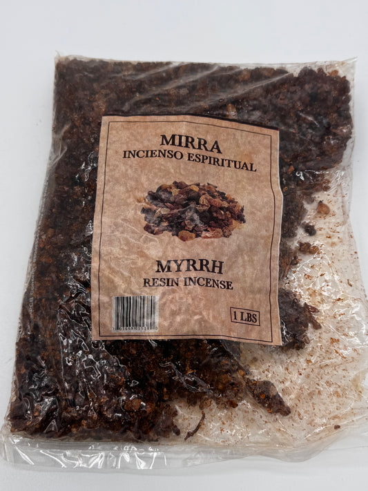 Mirra Incensio Resina Espiritual / Myrrh Resin 1lb