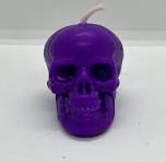 Skull 4" Large  Image Candle – Protection, Banishing & Spiritual Power