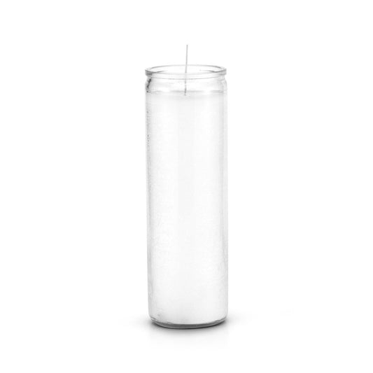 7-Day  Plain White  Candle – Prosperity, Abundance & Growth